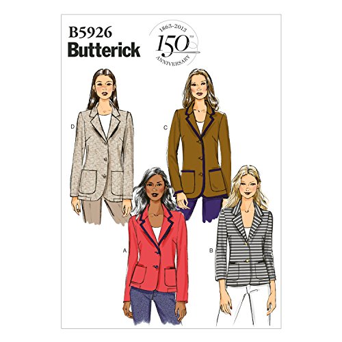 Butterick BTK 5926 F5 (16-18-20-22-24) B5926 Schnittmuster zum Nähen, Elegant, Extravagant, Modisch von Butterick
