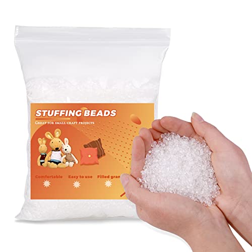 Puppenfüllperlen, 100 g Gewicht, Füllperlen, Gummifüllperlen für gewichtete Stofftiere, 100 g von BUTUZE