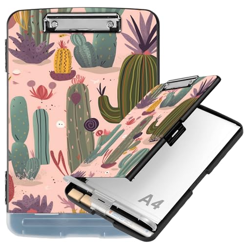 Klemmbrett mit Ablagefach, 21,6 x 28,9 cm, Briefgröße, seitliche Öffnung, Klemmbrett mit Stifthalter, hartes tragbares Klemmbrett Organizer für Krankenschwester, Lehrer, Bauunternehmer, Baustelle Klemmbrett mit Ablagefach, 21,6 x 28,9 cm, Briefgröße, seitliche Öffnung, Klemmbrett mit Stifthalter, hartes tragbares Klemmbrett Organizer für Krankenschwester, Lehrer, Bauunternehmer, Baustelle von BVCLKJPOI