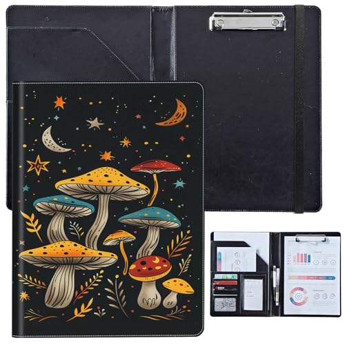 PU-Leder-Portfolio für Damen, Lebenslauf-Mappe für Vorstellungsgespräche, professioneller Business-Organizer mit Dokumentenhalter, Kartenfächern und Stiftschlaufe, passend für Klemmbrett im A4-Format PU-Leder-Portfolio für Damen, Lebenslauf-Mappe für Vorstellungsgespräche, professioneller Business-Organizer mit Dokumentenhalter, Kartenfächern und Stiftschlaufe, passend für Klemmbrett im A4-Format von BVCLKJPOI
