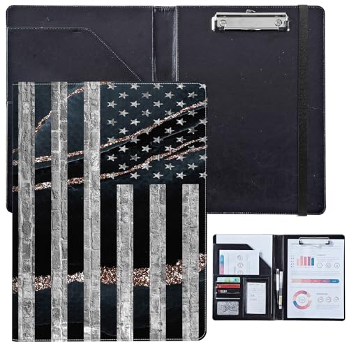 PU-Leder-Portfolio für Damen, Lebenslauf-Mappe für Vorstellungsgespräche, professioneller Business-Organizer mit Dokumentenhalter, Kartenfächern und Stiftschlaufe, passend für Klemmbrett im A4-Format PU-Leder-Portfolio für Damen, Lebenslauf-Mappe für Vorstellungsgespräche, professioneller Business-Organizer mit Dokumentenhalter, Kartenfächern und Stiftschlaufe, passend für Klemmbrett im A4-Format von BVCLKJPOI