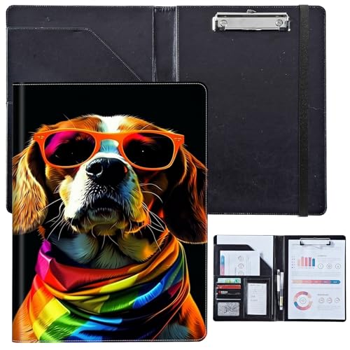 PU-Leder-Portfolio für Damen, Lebenslauf-Mappe für Vorstellungsgespräche, professioneller Business-Organizer mit Dokumentenhalter, Kartenfächern und Stiftschlaufe, passend für Klemmbrett im A4-Format PU-Leder-Portfolio für Damen, Lebenslauf-Mappe für Vorstellungsgespräche, professioneller Business-Organizer mit Dokumentenhalter, Kartenfächern und Stiftschlaufe, passend für Klemmbrett im A4-Format von BVCLKJPOI