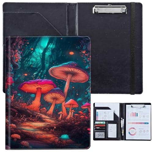 PU-Leder-Portfolio für Damen, Lebenslauf-Mappe für Vorstellungsgespräche, professioneller Business-Organizer mit Dokumentenhalter, Kartenfächern und Stiftschlaufe, passend für Klemmbrett im A4-Format PU-Leder-Portfolio für Damen, Lebenslauf-Mappe für Vorstellungsgespräche, professioneller Business-Organizer mit Dokumentenhalter, Kartenfächern und Stiftschlaufe, passend für Klemmbrett im A4-Format von BVCLKJPOI