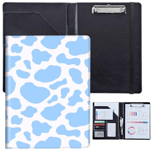 PU-Leder-Portfolio für Damen, Lebenslauf-Mappe für Vorstellungsgespräche, professioneller Business-Organizer mit Dokumentenhalter, Kartenfächern und Stiftschlaufe, passend für Klemmbrett im A4-Format PU-Leder-Portfolio für Damen, Lebenslauf-Mappe für Vorstellungsgespräche, professioneller Business-Organizer mit Dokumentenhalter, Kartenfächern und Stiftschlaufe, passend für Klemmbrett im A4-Format von BVCLKJPOI