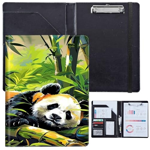 PU-Leder-Portfolio für Damen, Lebenslauf-Mappe für Vorstellungsgespräche, professioneller Business-Organizer mit Dokumentenhalter, Kartenfächern und Stiftschlaufe, passend für Klemmbrett im A4-Format PU-Leder-Portfolio für Damen, Lebenslauf-Mappe für Vorstellungsgespräche, professioneller Business-Organizer mit Dokumentenhalter, Kartenfächern und Stiftschlaufe, passend für Klemmbrett im A4-Format von BVCLKJPOI