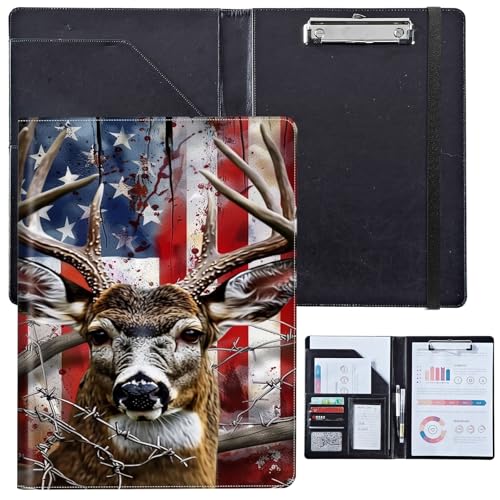 PU-Leder-Portfolio für Damen, Lebenslauf-Mappe für Vorstellungsgespräche, professioneller Business-Organizer mit Dokumentenhalter, Kartenfächern und Stiftschlaufe, passend für Klemmbrett im A4-Format PU-Leder-Portfolio für Damen, Lebenslauf-Mappe für Vorstellungsgespräche, professioneller Business-Organizer mit Dokumentenhalter, Kartenfächern und Stiftschlaufe, passend für Klemmbrett im A4-Format von BVCLKJPOI