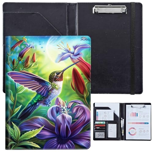 PU-Leder-Portfolio für Damen, Lebenslauf-Mappe für Vorstellungsgespräche, professioneller Business-Organizer mit Dokumentenhalter, Kartenfächern und Stiftschlaufe, passend für Klemmbrett im A4-Format PU-Leder-Portfolio für Damen, Lebenslauf-Mappe für Vorstellungsgespräche, professioneller Business-Organizer mit Dokumentenhalter, Kartenfächern und Stiftschlaufe, passend für Klemmbrett im A4-Format von BVCLKJPOI