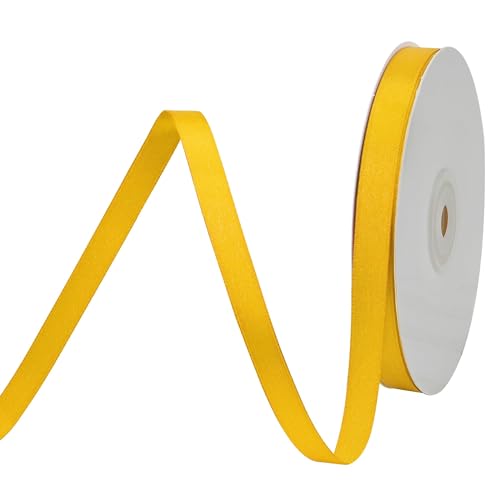 BVIEAKD 10mm breit 45m Long Double Face Gelb Satin Ribbon Stoffband für Geschenkverpackungen Sehr geeignet für Hochzeiten Dekoration Blumenstrauß Ballons Kunsthandwerk Nähen Haarschleife Einladung BVIEAKD 10mm breit 45m Long Double Face Gelb Satin Ribbon Stoffband für Geschenkverpackungen Sehr geeignet für Hochzeiten Dekoration Blumenstrauß Ballons Kunsthandwerk Nähen Haarschleife Einladung von BVIEAKD