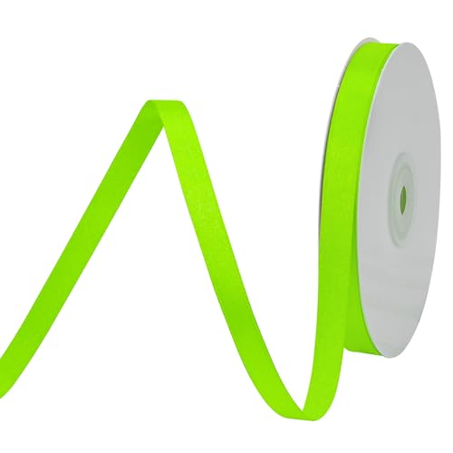 BVIEAKD 10mm breit 45m Long Double Face Limonengrün Satin Ribbon Stoffband für Geschenkverpackungen Sehr geeignet für Hochzeiten Dekoration Blumenstrauß Ballons Kunsthandwerk Nähen Haarschleife BVIEAKD 10mm breit 45m Long Double Face Limonengrün Satin Ribbon Stoffband für Geschenkverpackungen Sehr geeignet für Hochzeiten Dekoration Blumenstrauß Ballons Kunsthandwerk Nähen Haarschleife von BVIEAKD
