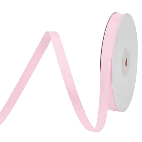 BVIEAKD 10mm breit 45m Long Double Face Pink Satin Ribbon Stoffband für Geschenkverpackungen Sehr geeignet für Hochzeiten Dekoration Blumenstrauß Ballons Kunsthandwerk Nähen Haarschleife Einladung BVIEAKD 10mm breit 45m Long Double Face Pink Satin Ribbon Stoffband für Geschenkverpackungen Sehr geeignet für Hochzeiten Dekoration Blumenstrauß Ballons Kunsthandwerk Nähen Haarschleife Einladung von BVIEAKD