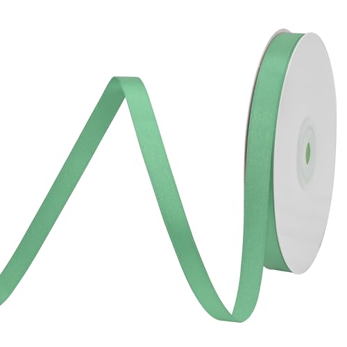 BVIEAKD 10mm breit 45m Long Double Face Sage Green Satin Ribbon Stoffband für Geschenkverpackungen Sehr geeignet für Hochzeiten Dekoration Blumenstrauß Ballons Kunsthandwerk Nähen Haarschleife BVIEAKD 10mm breit 45m Long Double Face Sage Green Satin Ribbon Stoffband für Geschenkverpackungen Sehr geeignet für Hochzeiten Dekoration Blumenstrauß Ballons Kunsthandwerk Nähen Haarschleife von BVIEAKD