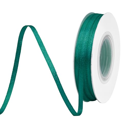 BVIEAKD 3mm breit 45m Long Double Face Teal Satin Ribbon Stoffband für Geschenkverpackungen Sehr geeignet für Hochzeiten Dekoration Blumenstrauß Ballons Kunsthandwerk Nähen Haarschleife BVIEAKD 3mm breit 45m Long Double Face Teal Satin Ribbon Stoffband für Geschenkverpackungen Sehr geeignet für Hochzeiten Dekoration Blumenstrauß Ballons Kunsthandwerk Nähen Haarschleife von BVIEAKD