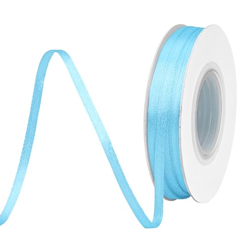 BVIEAKD 3mm breit 45m Long Double Face Türkis Satin Ribbon Stoffband für Geschenkverpackungen Sehr geeignet für Hochzeiten Dekoration Blumenstrauß Ballons Kunsthandwerk Nähen Haarschleife BVIEAKD 3mm breit 45m Long Double Face Türkis Satin Ribbon Stoffband für Geschenkverpackungen Sehr geeignet für Hochzeiten Dekoration Blumenstrauß Ballons Kunsthandwerk Nähen Haarschleife von BVIEAKD