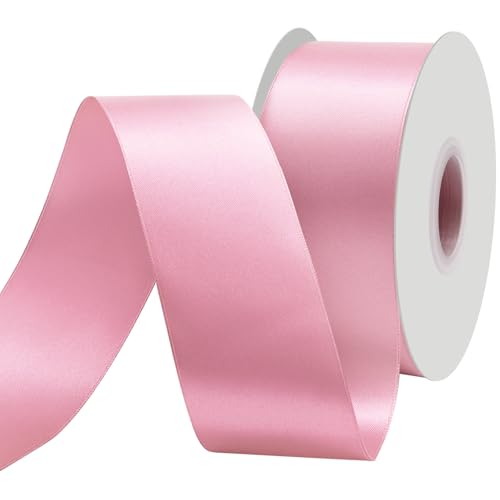 BVIEAKD 53mm breit 45m Long Double Face Rosa Satin Ribbon Stoffband für Geschenkverpackungen Sehr geeignet für Hochzeiten Dekoration Blumenstrauß Ballons Kunsthandwerk Nähen Haarschleife Einladung BVIEAKD 53mm breit 45m Long Double Face Rosa Satin Ribbon Stoffband für Geschenkverpackungen Sehr geeignet für Hochzeiten Dekoration Blumenstrauß Ballons Kunsthandwerk Nähen Haarschleife Einladung von BVIEAKD