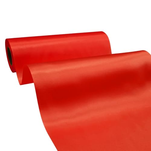 BVIEAKD Breites rotes Satinband, 25,4 cm x 22,7 m, zum Schneiden, Zeremonie-Set, große Eröffnung, Hochzeit, Geburtstag, Party, Dekoration, Schleifen, Stuhlschärpe BVIEAKD Breites rotes Satinband, 25,4 cm x 22,7 m, zum Schneiden, Zeremonie-Set, große Eröffnung, Hochzeit, Geburtstag, Party, Dekoration, Schleifen, Stuhlschärpe von BVIEAKD