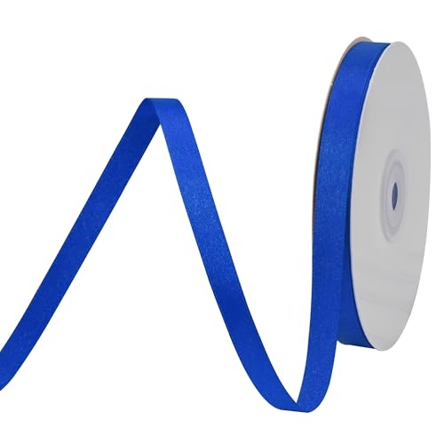 BVIEAKD10mm breit 45m Long Double Face Royal Blue Satin Ribbon Stoffband für Geschenkverpackungen Sehr geeignet für Hochzeiten Dekoration Blumenstrauß Ballons Kunsthandwerk Nähen Haarschleife BVIEAKD10mm breit 45m Long Double Face Royal Blue Satin Ribbon Stoffband für Geschenkverpackungen Sehr geeignet für Hochzeiten Dekoration Blumenstrauß Ballons Kunsthandwerk Nähen Haarschleife von BVIEAKD
