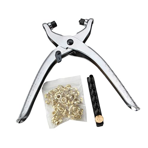 BWANGIAO Tüllen-Ösenzange, Bastelverschluss, Tüllen-Werkzeug-Set zum Befestigen, Ersetzen des Schnappwerkzeugs für 2 mm, 2,5 mm, 3 mm, 3,5 mm, 4 mm, 4,5 mm BWANGIAO Tüllen-Ösenzange, Bastelverschluss, Tüllen-Werkzeug-Set zum Befestigen, Ersetzen des Schnappwerkzeugs für 2 mm, 2,5 mm, 3 mm, 3,5 mm, 4 mm, 4,5 mm von BWANGIAO