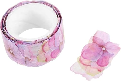 BWESOO 200 Rollen buntes Klebeband zum Abdecken und Scrapbooking, Blütenblätter, Washi-Tape, zum Entfernen von Klebstoffen und Bastelbedarf von BWESOO