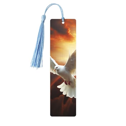 Dove Sun Art Lesezeichen Ornament, Holz-Lesezeichen mit Quaste, Lesezeichen für Buchliebhaber, Seitenmarkierungen, Lesegeschenke für Frauen und Männer, handgefertigtes Holz-Lesezeichen-Etikett Dove Sun Art Lesezeichen Ornament, Holz-Lesezeichen mit Quaste, Lesezeichen für Buchliebhaber, Seitenmarkierungen, Lesegeschenke für Frauen und Männer, handgefertigtes Holz-Lesezeichen-Etikett von BWLHJKE