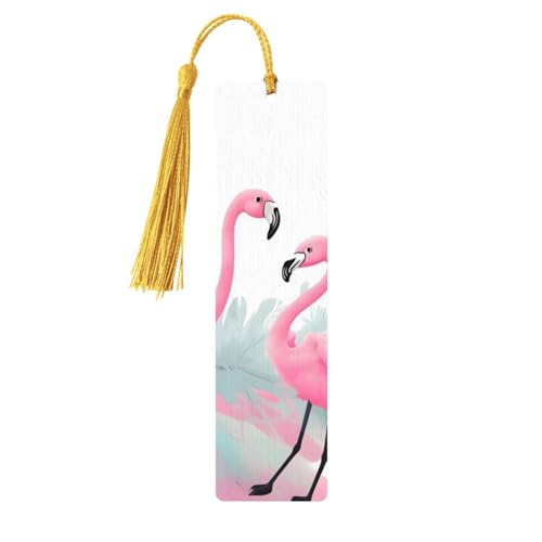 Love Flamingo Lesezeichen Ornament, Holz-Lesezeichen mit Quaste, Lesezeichen für Buchliebhaber, Seitenmarkierungen, Lesegeschenke für Frauen und Männer, handgefertigtes Holz-Lesezeichen-Etikett Love Flamingo Lesezeichen Ornament, Holz-Lesezeichen mit Quaste, Lesezeichen für Buchliebhaber, Seitenmarkierungen, Lesegeschenke für Frauen und Männer, handgefertigtes Holz-Lesezeichen-Etikett von BWLHJKE