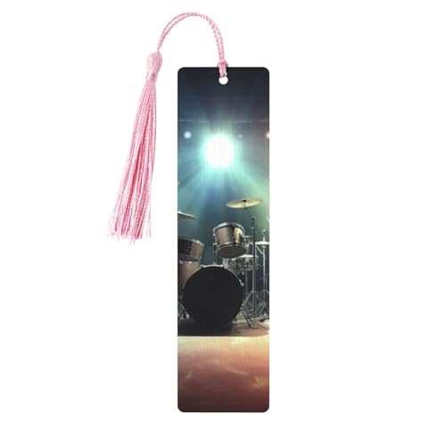 Rockband Bühnen-Lesezeichen Ornament, Holz-Lesezeichen mit Quaste, Lesezeichen für Buchliebhaber, Seitenmarkierungen, Lesegeschenke für Frauen und Männer, handgefertigtes Holz-Lesezeichen-Etikett Rockband Bühnen-Lesezeichen Ornament, Holz-Lesezeichen mit Quaste, Lesezeichen für Buchliebhaber, Seitenmarkierungen, Lesegeschenke für Frauen und Männer, handgefertigtes Holz-Lesezeichen-Etikett von BWLHJKE