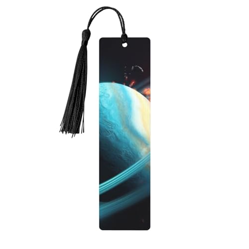 Uranus Impact Lesezeichen Ornament, Holz-Lesezeichen mit Quaste, Lesezeichen für Buchliebhaber, Seitenmarkierungen, Lesegeschenke für Frauen und Männer, handgefertigtes Holz-Lesezeichen-Etikett Uranus Impact Lesezeichen Ornament, Holz-Lesezeichen mit Quaste, Lesezeichen für Buchliebhaber, Seitenmarkierungen, Lesegeschenke für Frauen und Männer, handgefertigtes Holz-Lesezeichen-Etikett von BWLHJKE