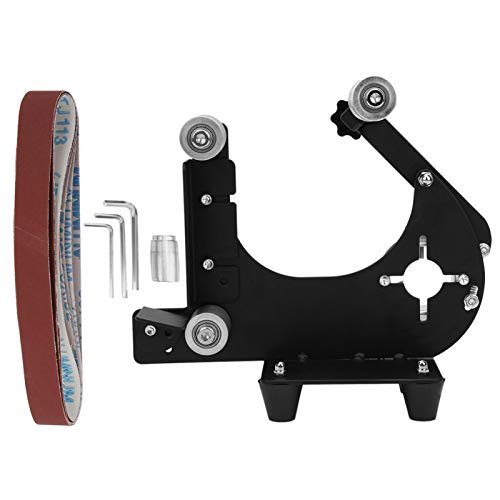 Bandschleifer Aufsatz Schleifadapter Gürtel Metall Holz Schleifbandadapter Winkelschleifer Teile für Spindel M10 Winkelschleifer zum Schleifen und Reparieren von Glas, Holz, Kunststoff, Edelstahl, Met Bandschleifer Aufsatz Schleifadapter Gürtel Metall Holz Schleifbandadapter Winkelschleifer Teile für Spindel M10 Winkelschleifer zum Schleifen und Reparieren von Glas, Holz, Kunststoff, Edelstahl, Met von BWLZSP