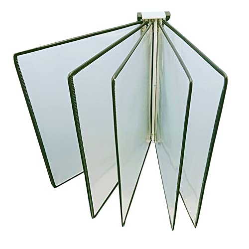 An der Wand montiertes Referenzsystem, 5 doppelseitige Paneele, an der Wand montierter Aktenhalter, A4-Ordner-Poster-Flipbook-Display, transparenter Seitendisplayständer aus PVC + Metall, L23 * H33 cm An der Wand montiertes Referenzsystem, 5 doppelseitige Paneele, an der Wand montierter Aktenhalter, A4-Ordner-Poster-Flipbook-Display, transparenter Seitendisplayständer aus PVC + Metall, L23 * H33 cm von BWUHDKS