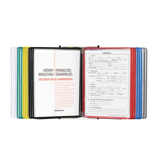 An der Wand montiertes Referenzsystem, An der Wand montiertes Referenzsystem, 20 Anzeigetaschen, langlebiges, platzsparendes Desktop-Anzeigeregal, zur Aufbewahrung von A4-Dokumenten im Büro/zu Hause(M An der Wand montiertes Referenzsystem, An der Wand montiertes Referenzsystem, 20 Anzeigetaschen, langlebiges, platzsparendes Desktop-Anzeigeregal, zur Aufbewahrung von A4-Dokumenten im Büro/zu Hause(M von BWUHDKS