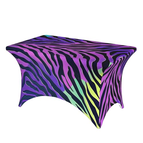 BWWHCCTI Tischdecke mit Camouflage-Muster, bedruckt, elastische Kanten, waschbar, Tischdecke für Hochzeiten, Messen, Partys, Küche, Esszimmer und Bankette, 122 cm von BWWHCCTI
