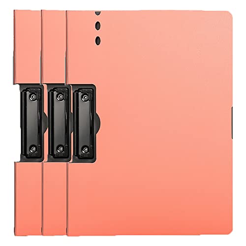A4 Clipboard Foldover for Document Organizing Students Teacher Coach Plastic Writing Folder for A4 Size Paper Pack of 3 Folder Clipboard for A4 Paper von BXGH