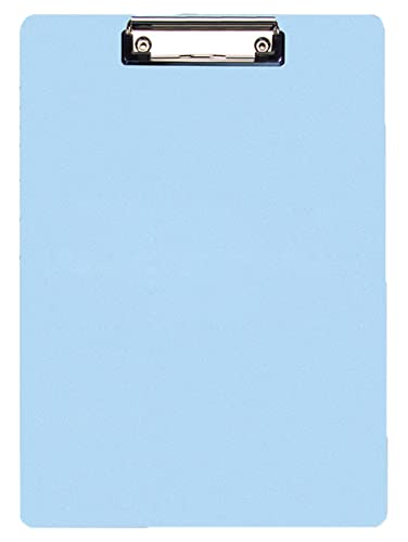 Kunststoff-Klemmbrett für Papierformat A5, 5er-Pack Klemmbrett, A5-Papier für Restaurant, Büro, Schule, Blau von BXGH