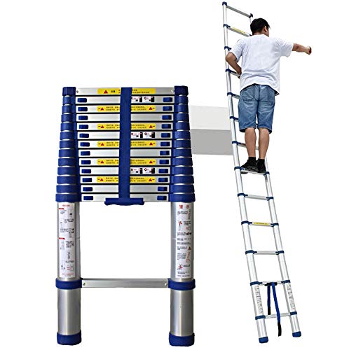 5 m/6 m/7 m/8 m höchste Teleskopleiter, Faltbare Teleskop-Verlängerungsleiter für Dachboden- und Wohnmobilarbeiten zu Hause, Belastung 150 kg (Größe: 7 m/23 Fuß) It's so Kind of You von BXSUKEYOU