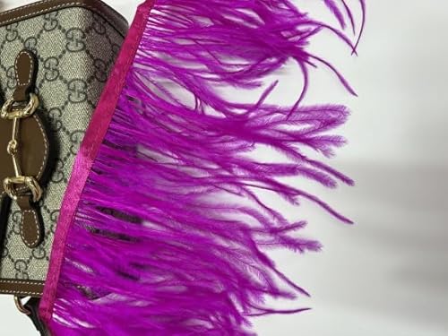 1 m bunter Strauß umwickelter Rand, handgefertigt, Rock-Manschette, Dekoration, Kleid, Stoff mit rotem Stoff von BXVXWKJXKR