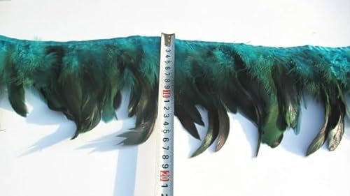 1 m langer Stoffrand zum Selbermachen, Bühnendekoration, 15–18 cm lang, Rosenrot von BXVXWKJXKR