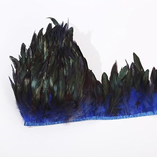 1 m langer Stoffrand zum Selbermachen, Bühnendekoration, 15–18 cm lang, Rosenrot von BXVXWKJXKR