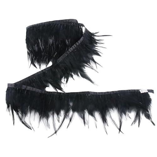 1Mdiy Selvage Kleidung, dekoratives Schmuckzubehör, Geschenke, Basteln, dekorativer Schmuck, Schwarz 1Mdiy Selvage Kleidung, dekoratives Schmuckzubehör, Geschenke, Basteln, dekorativer Schmuck, Schwarz von BXVXWKJXKR