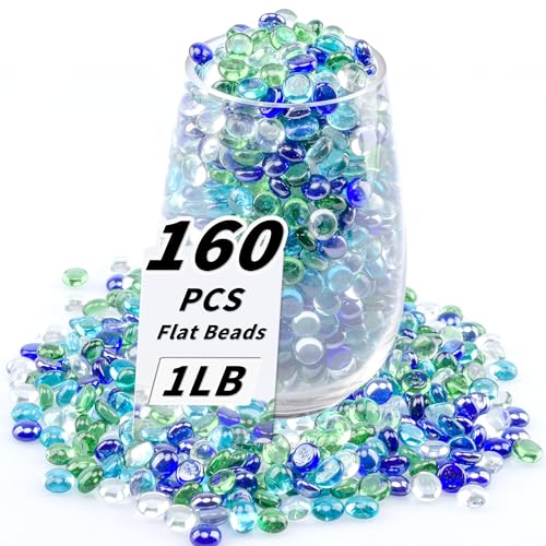 BXVXWKJXKR Flache Glasperlen, 450 g, Violett, 160–180 Stück, kleine Glasmurmeln, Mini-Flach, rund, Kieselsteine für Vasenfüller und Blumen, dekorative Edelsteine für Zuhause und Aquarium-Dekoration BXVXWKJXKR Flache Glasperlen, 450 g, Violett, 160–180 Stück, kleine Glasmurmeln, Mini-Flach, rund, Kieselsteine für Vasenfüller und Blumen, dekorative Edelsteine für Zuhause und Aquarium-Dekoration von BXVXWKJXKR