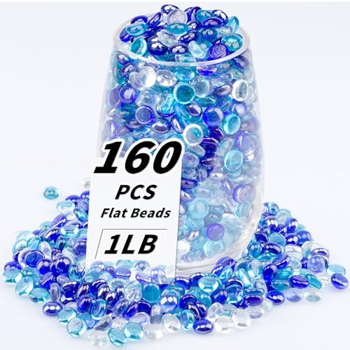 BXVXWKJXKR Flache Glasperlen, 450 g, Violett, 160–180 Stück, kleine Glasmurmeln, Mini-Flach, rund, Kieselsteine für Vasenfüller und Blumen, dekorative Edelsteine für Zuhause und Aquarium-Dekoration BXVXWKJXKR Flache Glasperlen, 450 g, Violett, 160–180 Stück, kleine Glasmurmeln, Mini-Flach, rund, Kieselsteine für Vasenfüller und Blumen, dekorative Edelsteine für Zuhause und Aquarium-Dekoration von BXVXWKJXKR