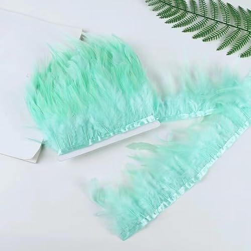 Stoffstreifen mit weißer Spitze, 50 cm, für selbstgemachtes Schmuckzubehör, Kleidung, Schuhe, Handwerk, Dekoration, Weiß von BXVXWKJXKR