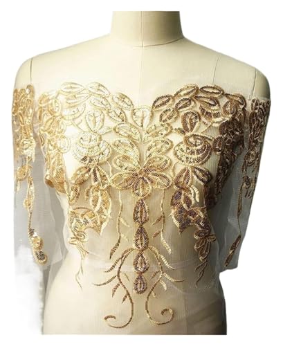 3D Stickerei Applique Blume, Pailletten Weißes Mesh Bestickte Brautkleid Applikationen 3D Stickerei Applique Blume, Pailletten Weißes Mesh Bestickte Brautkleid Applikationen von BYALORTEX