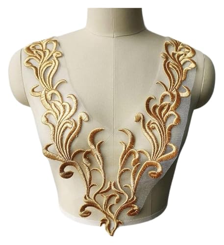 3D Stickerei Applique Blume, Spitzenstoff, bestickte Applikationen for Kleider, Flora-Kragen, Mesh, Vintage-Aufnäher 3D Stickerei Applique Blume, Spitzenstoff, bestickte Applikationen for Kleider, Flora-Kragen, Mesh, Vintage-Aufnäher von BYALORTEX