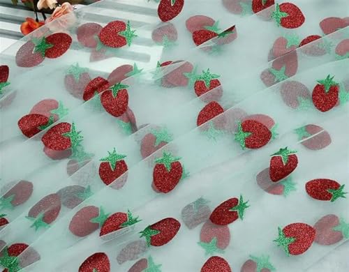 Deko-Mesh-Band, Netzgarnrolle Tüllstoff 50x160cm Mehrfarbig(Color-7) von BYALORTEX