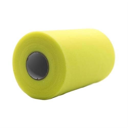 Deko-Mesh-Band, Polyester-Netzgarnrolle, 15 cm x 100 Yards, mehrfarbig(Color-3) von BYALORTEX