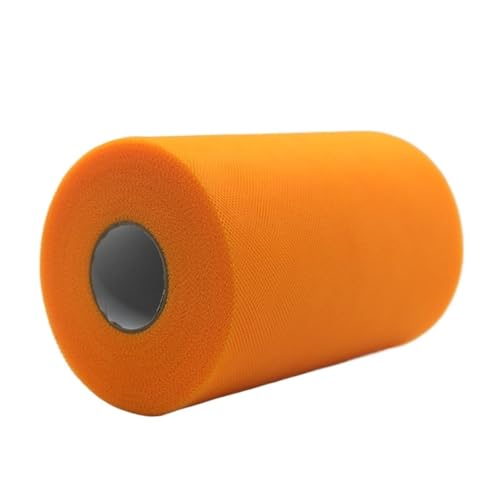 Deko-Mesh-Band, Polyester-Netzgarnrolle, 15 cm x 100 Yards, mehrfarbig(Color-31) von BYALORTEX
