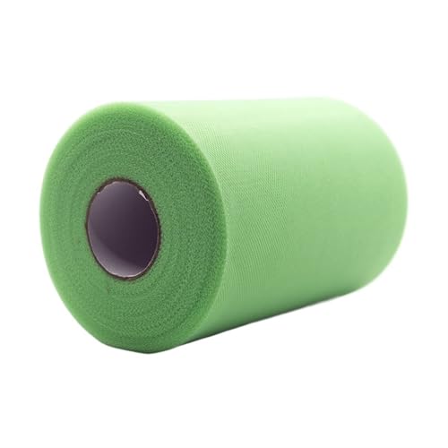 Deko-Mesh-Band, Polyester-Netzgarnrolle, 15 cm x 100 Yards, mehrfarbig(Color-35) von BYALORTEX