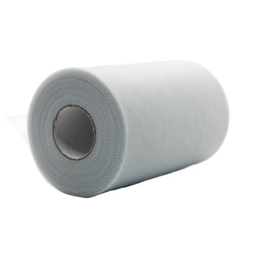 Deko-Mesh-Band, Polyester-Netzgarnrolle, 15 cm x 100 Yards, mehrfarbig(Color-39) von BYALORTEX
