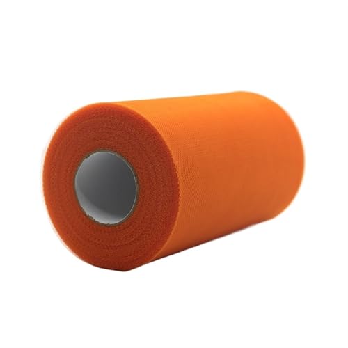 Deko-Mesh-Band, Polyester-Netzgarnrolle, 15 cm x 100 Yards, mehrfarbig(Color-41) von BYALORTEX