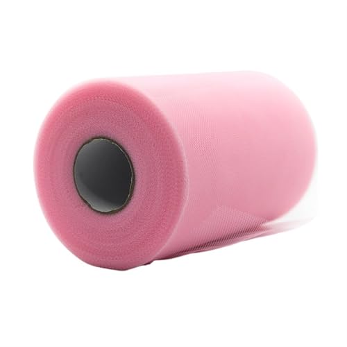 Deko-Mesh-Band, Polyester-Netzgarnrolle, 15 cm x 100 Yards, mehrfarbig(Color-7) von BYALORTEX