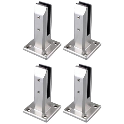 Quadratische Glasklemme aus Edelstahl, Klemme for quadratische Glaszapfen Poolzaun-Clips for Gartentreppen Balkongeländer Abstandshalter Quadratische Glasklemme aus Edelstahl, Klemme for quadratische Glaszapfen Poolzaun-Clips for Gartentreppen Balkongeländer Abstandshalter von BYALORTEX